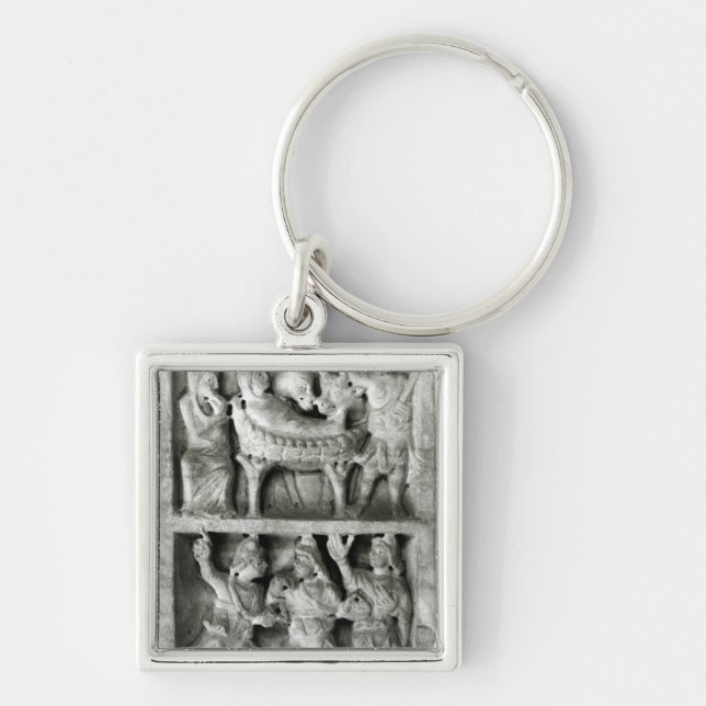 The Sarcophagus of the Nativity Keychain (Front)