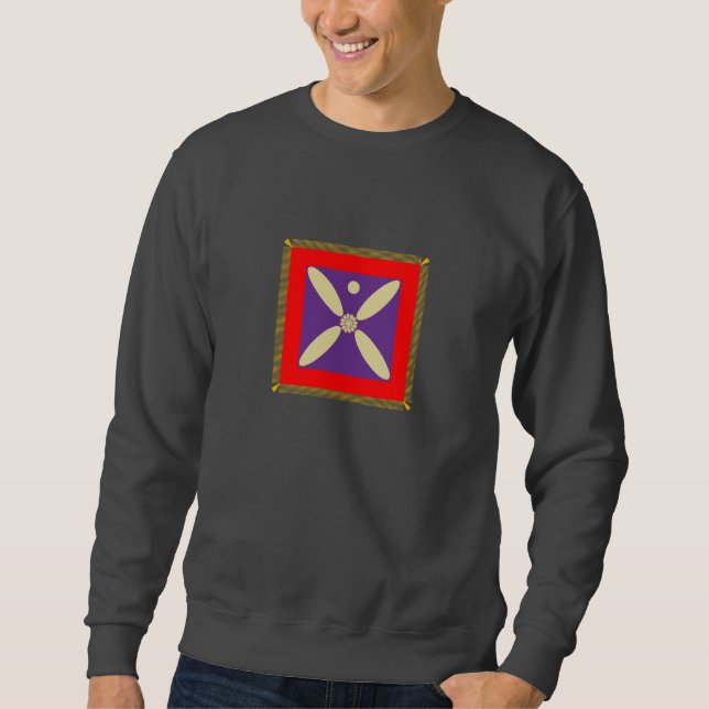 The Sassanid Persian Empire Flag Sweatshirt (Front)
