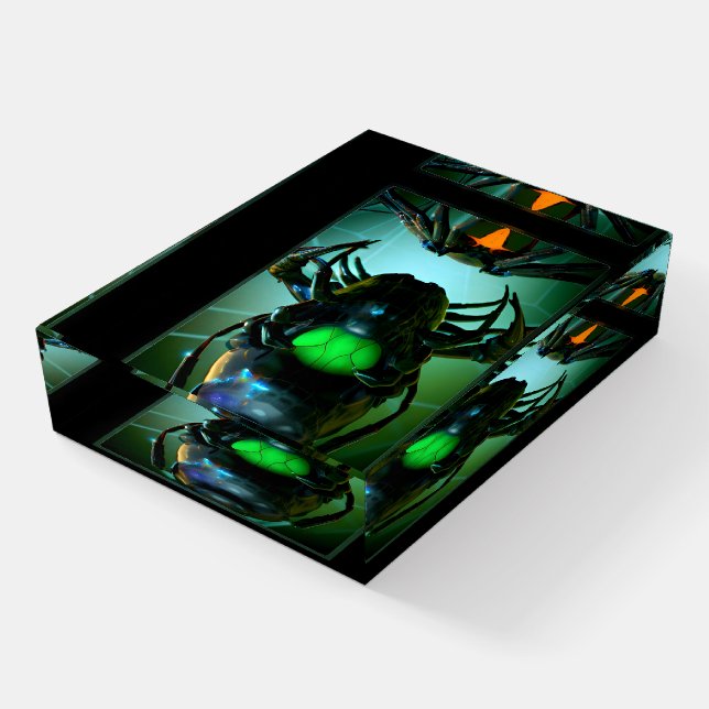 The Satan Bug Paperweight (Angled)