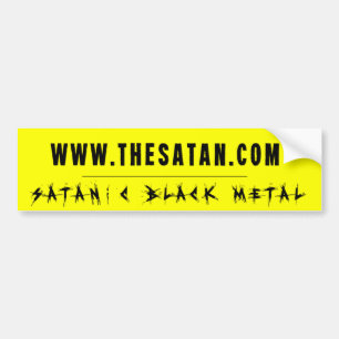 The Satan Records - TSR Bumper Sticker 3