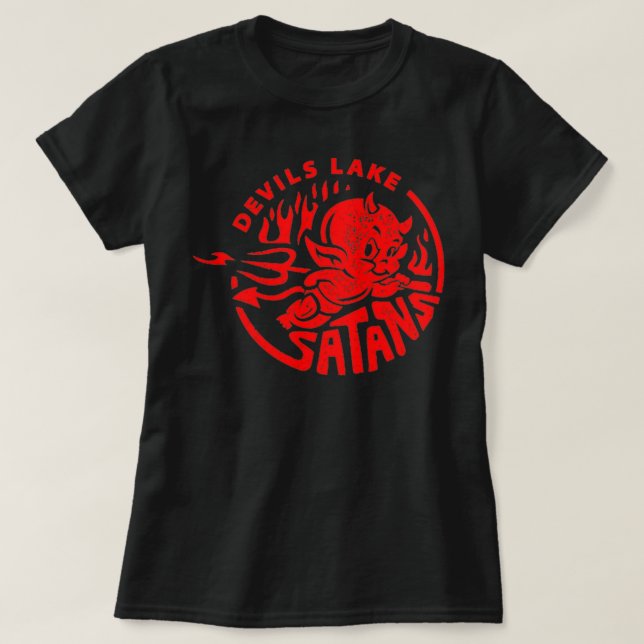 THE SATANS OF DEVIL'S LAKE - Devil T-Shirt (Design Front)