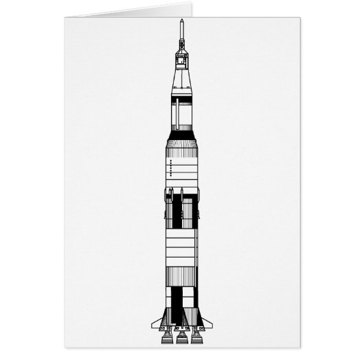 The Saturn V Rocket Cards (Front)