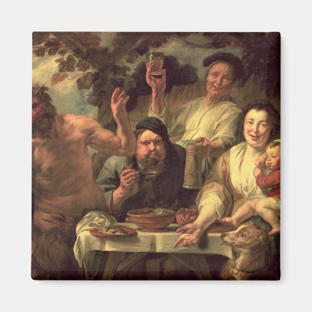 The Satyr and the Peasants Magnet (Front)