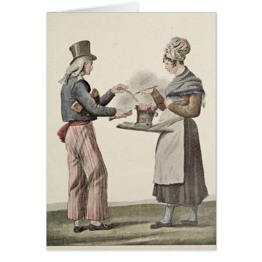 The Sausage Seller Cards (Front)