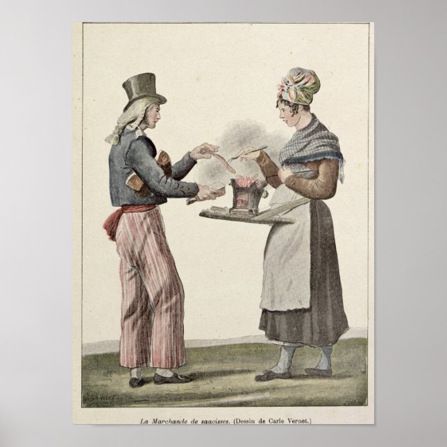 The Sausage Seller Poster (Front)