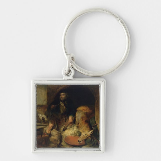 The Savage, c.1838 Keychain (Front)
