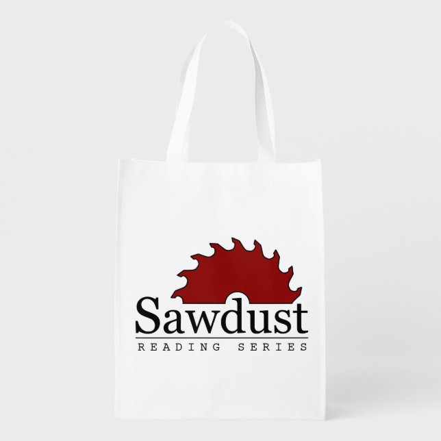The Sawdust Reading Series Reusable Bag (Back)