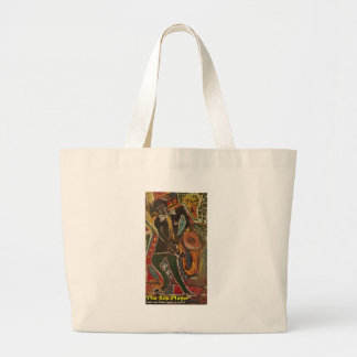 The Sax Player Large Tote Bag