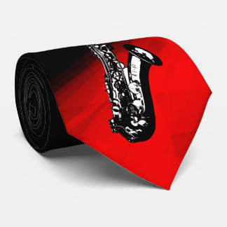 The Saxophone Neck Tie
