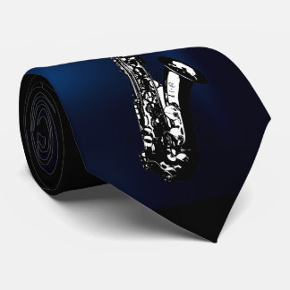 The Saxophone Neck Tie