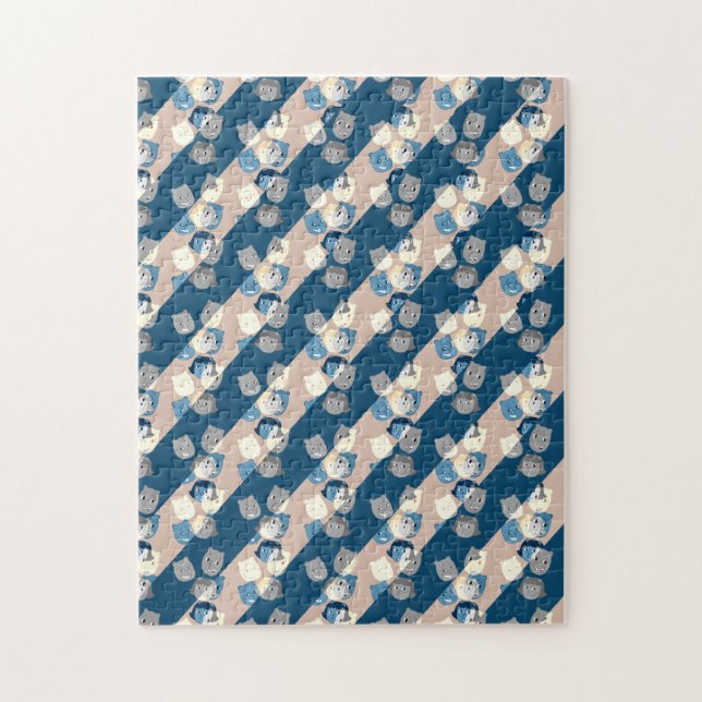 The Sbuirrels Background Pattern Jigsaw Puzzle (Vertical)