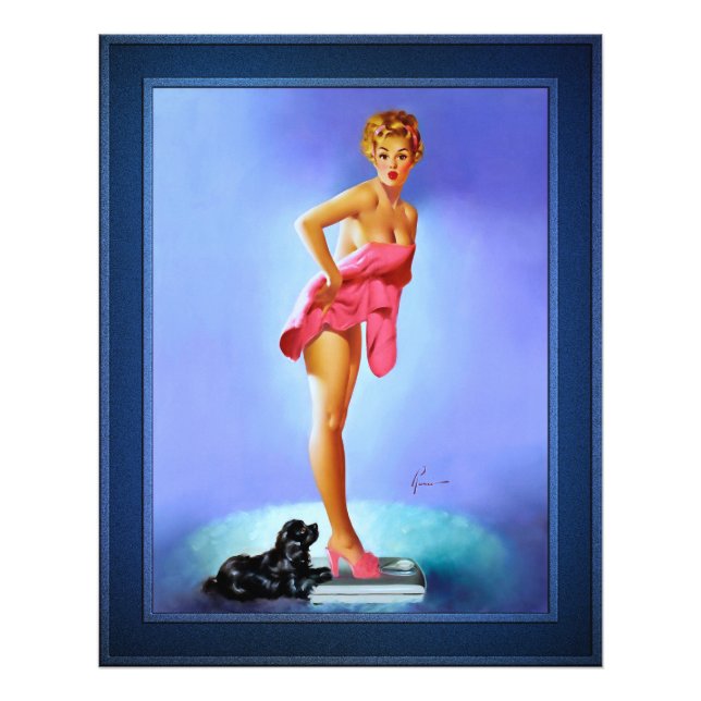 The Scale Doesn't Lie by Edward Runci Photo Print (Front)