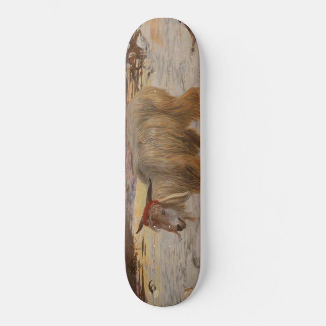 The Scapegoat (by William Holman Hunt) Skateboard (Front)