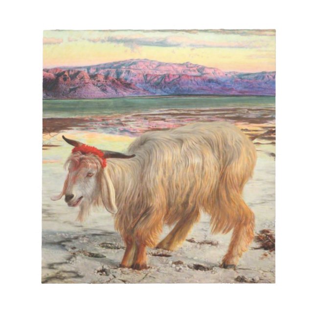 The Scapegoat William Holman Hunt Notepad (Front)