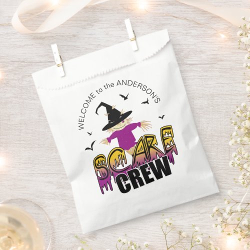 The Scare Crew Welcome Purple ID1002 Favor Bag