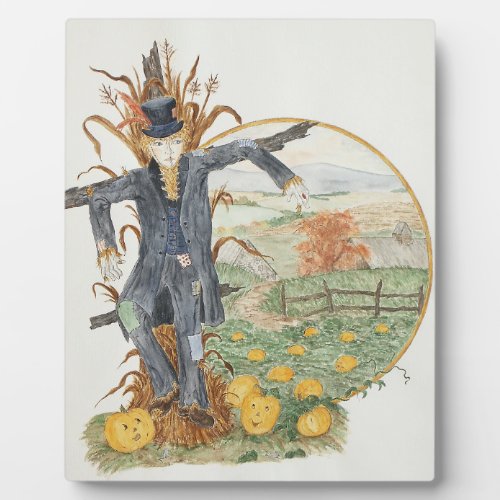 The Scarecrow Plaque