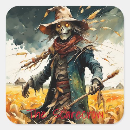 The Scarecrow Square Sticker