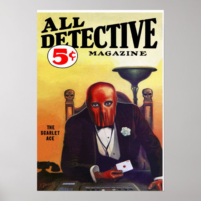 The Scarlet Ace Poster (Front)