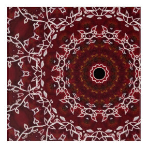 The Scarlet Labyrinth Acrylic Print