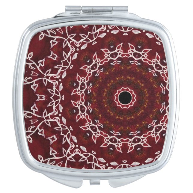 The Scarlet Labyrinth Compact Mirror (Front)
