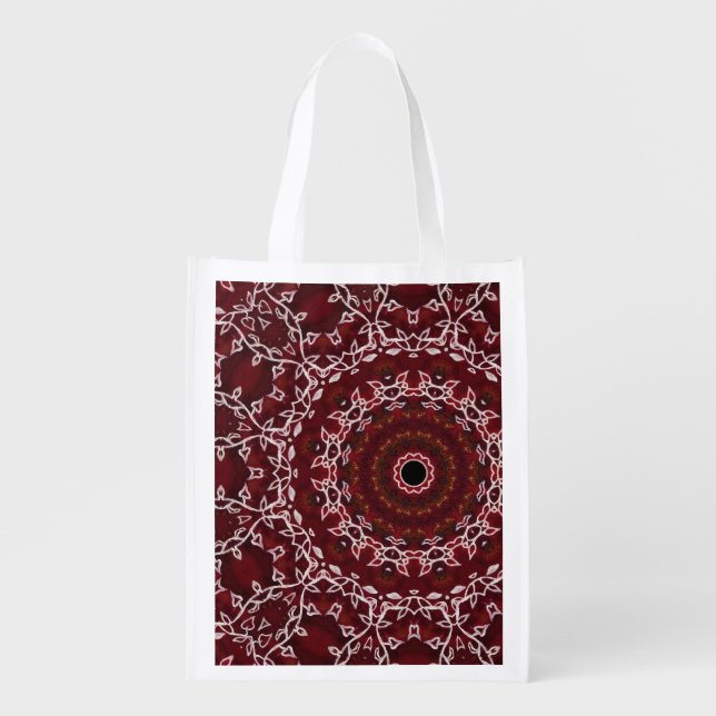 The Scarlet Labyrinth Grocery Bag (Front)