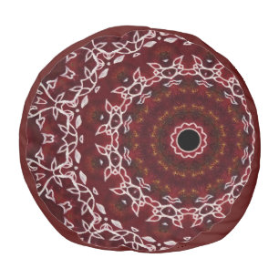 The Scarlet Labyrinth Pouf