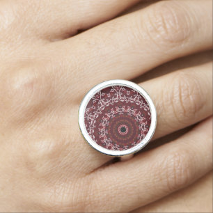 The Scarlet Labyrinth Ring