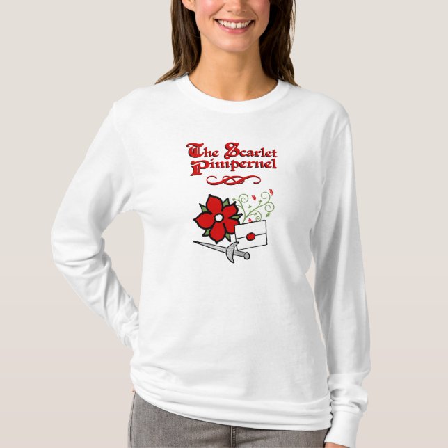 The Scarlet Pimpernel ladies shirt (Front)