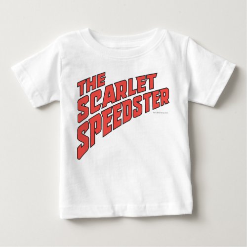 The Scarlet Speedster Logo Baby T_Shirt