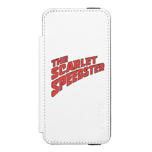 The Scarlet Speedster Logo iPhone SE55s Wallet Case