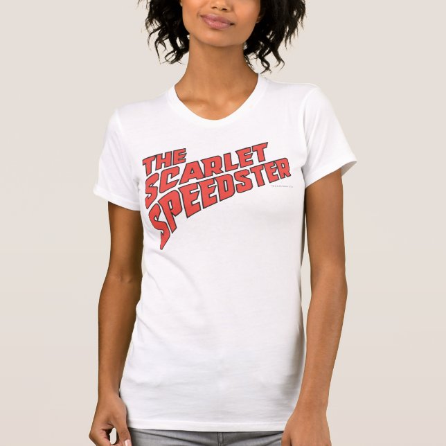 The Scarlet Speedster Logo T-Shirt (Front)