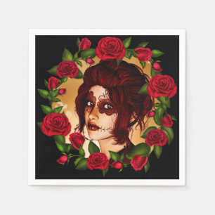 The Scarlet Sugar Doll Paper Napkins