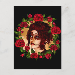 The Scarlet Sugar Doll Postcard