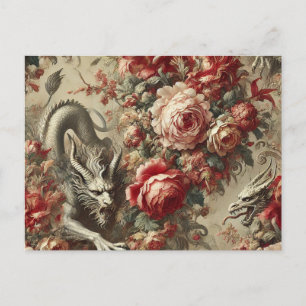 The Scarlet Thicket – Gothic Victorian Holiday Postcard