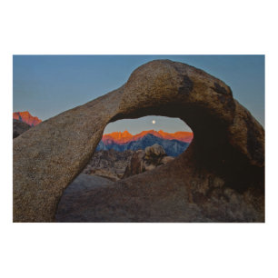 The Scenic Alabama Hills Nestled Wood Wall Decor