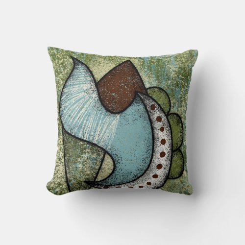 The Scenic Route Throw Pillow