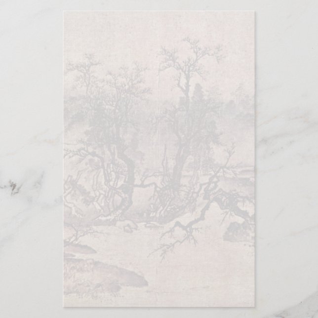 The Scent Of Spring Rain After The Enlightenment B Stationery (Front)