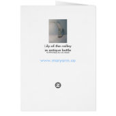 The scent was heavenly cards (Back)