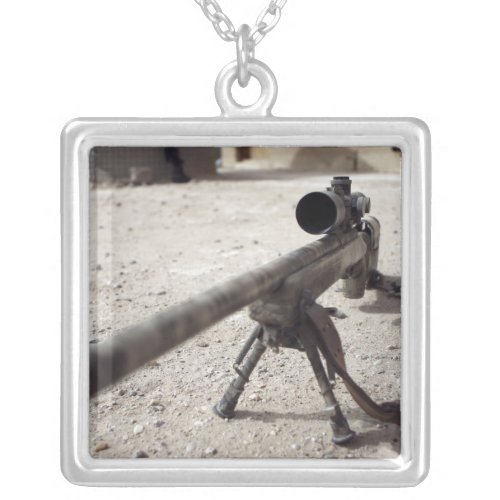 The Schmidt  Bender M_854155 DS Silver Plated Necklace