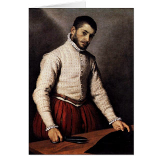 The Schneider / Il Sarto By Giambattista Moroni. Cards