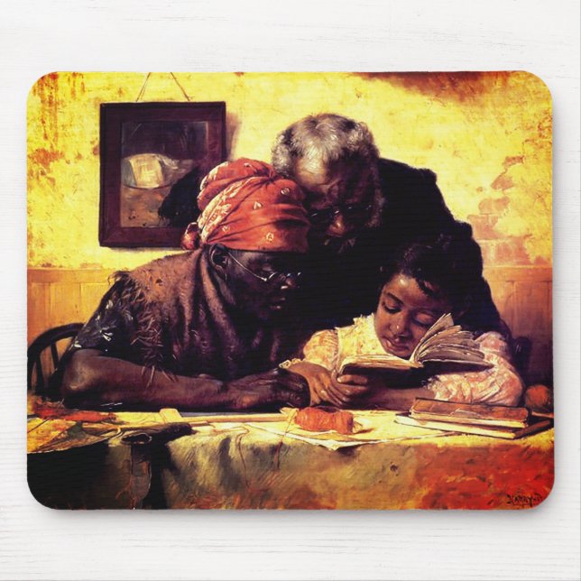 THE SCHOLAR - Harry Roseland c. 1900 Mouse Pad (Front)