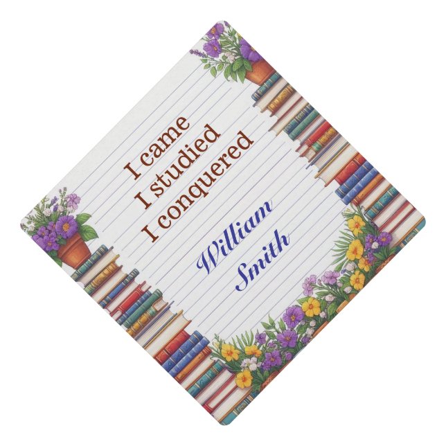 The Scholar’s Conquest Tassel Topper (Front)