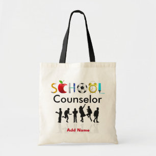 The School Counselor's Custom Tote Bag