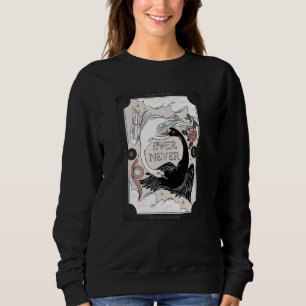The School for Good and Evil Ever Never Black & Wh Sweatshirt