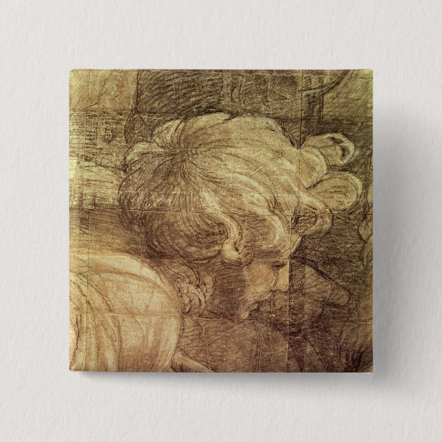 The School of Athens Button (Front)