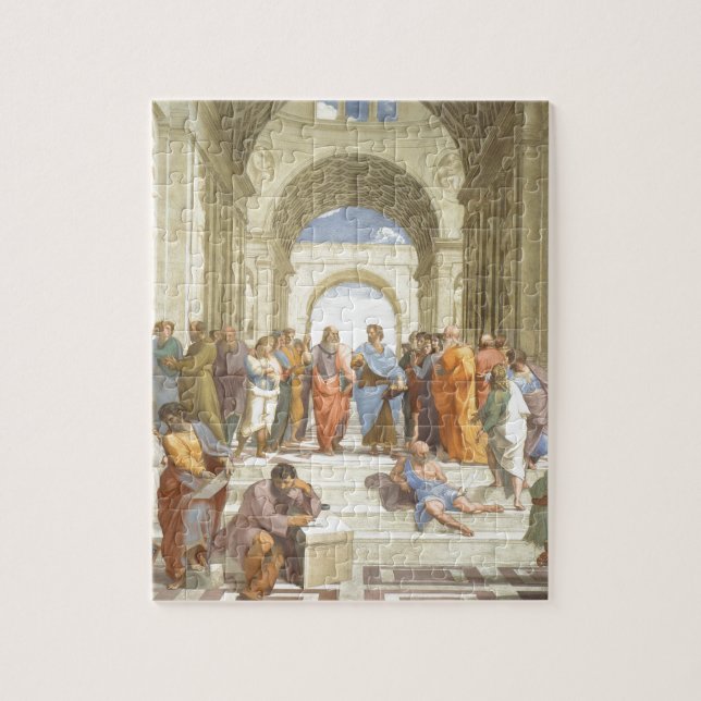 The School of Athens Jigsaw Puzzle (Vertical)