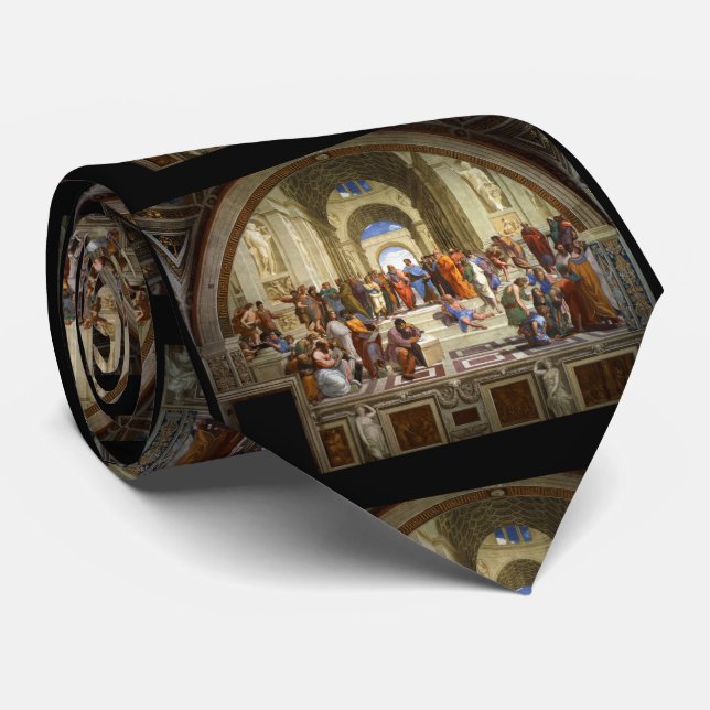 The School of Athens Neck Tie (Rolled)