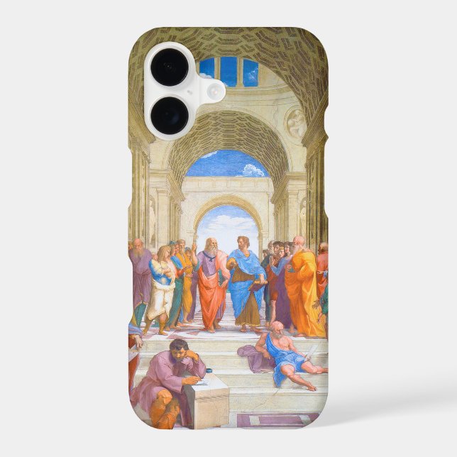 The School of Athens, Raphael Case-Mate iPhone Case (Back)