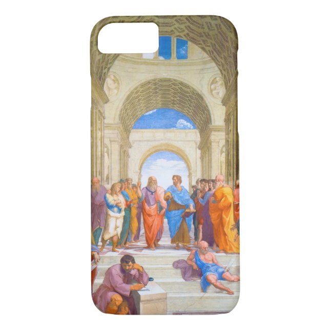 The School of Athens, Raphael Case-Mate iPhone Case (Back)
