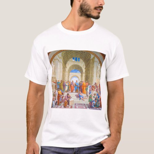 The School of Athens Raphael T_Shirt